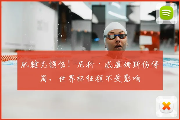 肌腱无损伤！尼科·威廉姆斯伤停三周，世界杯征程不受影响